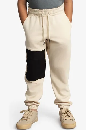 Ed-a-Mamma Boys Pure Cotton Relaxed-Fit Mid-Rise Joggers