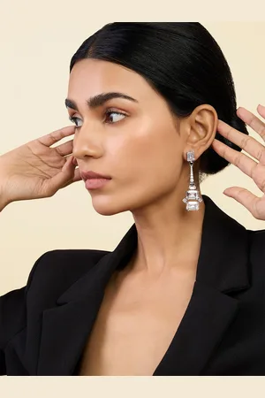 ISHARYA Contemporary Drop Earrings