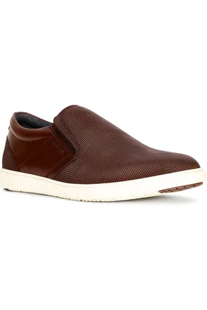 Bata Men Round Toe Slip-On Loafers
