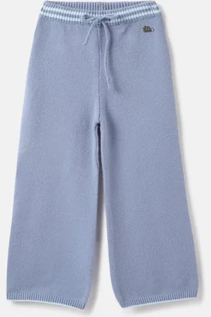 Elle Girls Flared Wide Mid Rise Track Pants