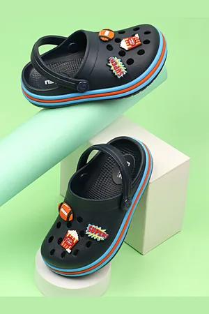 NEOZ Kids Jibbitz Embellished Clogs