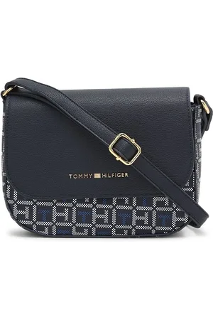 Tommy Hilfiger Women Brand Logo Printed Structured Sling Bag
