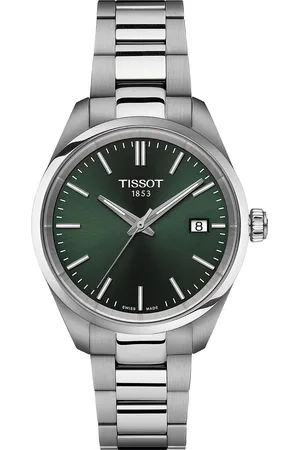 Tissot Unisex Dial & Stainless Steel Bracelet Style Straps Analogue Watch T1502101109100