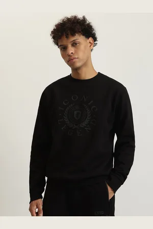 ICONIC Men Printed Sweatshirt