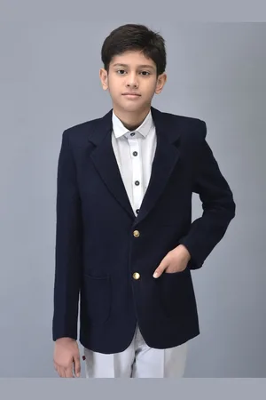 Noty Kids Woolen Winter Blazer
