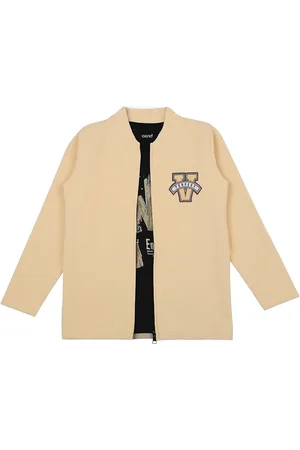CAVIO Boys Set of Tailored Jacket & Printed T-shirt