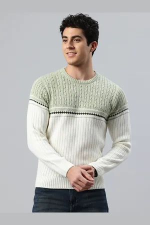 Pierre Carlo Men Colourblocked Pullover