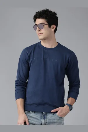 Park Avenue Round Neck Brand Logo Print Sweatshirt