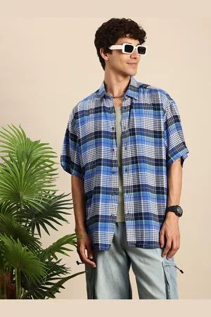 Mast & Harbour Men Standard Checked Casual Shirt