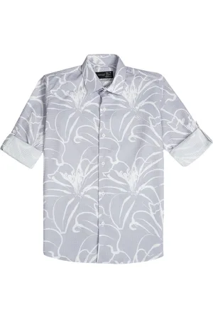 CAVIO Boys Comfort Opaque Printed Casual Shirt