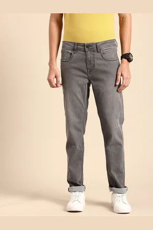Being Human Men Straight Fit Light Fade Stretchable Jeans