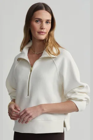 KOTTY Women Shirt Collar Long Sleeves Pullover Sweatshirt
