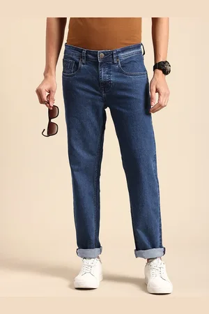 Being Human Men Straight Fit Light Fade Stretchable Jeans