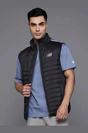 New Balance Mock Collar Padded Gilet Jacket