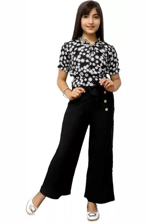 BAESD Girls Printed Top with Trousers