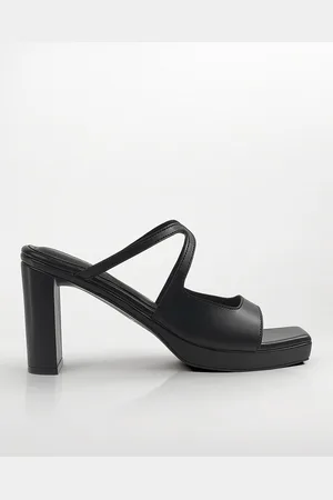 Signature Party Block Heels Sandals For Women