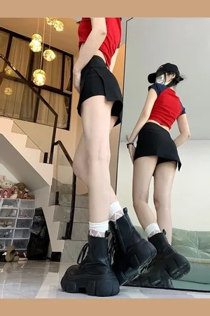 HERE&NOW Women Straight Mini Skirts