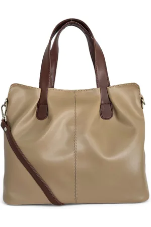 Mast & Harbour PU Shopper Shoulder Bag with Tasselled