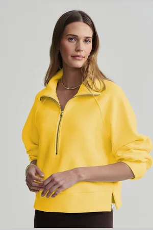 KOTTY Women Shirt Collar Long Sleeves Sweatshirt