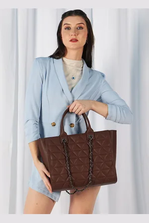 MINI WESST Structured Tote Bag with Quilted