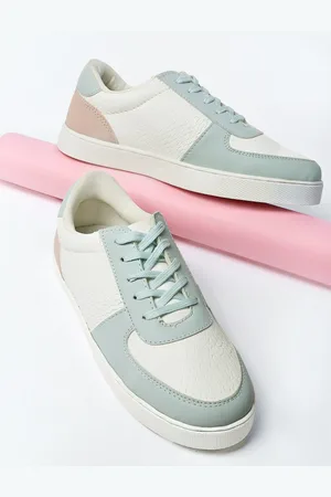 Tokyo Talkies Women Colourblocked Lace-Ups Lightweight Sneakers