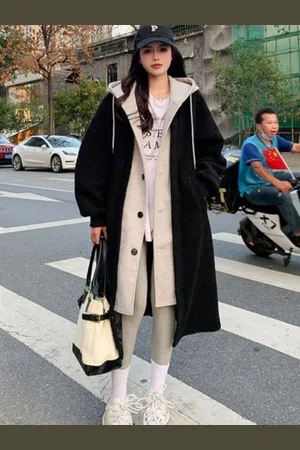 HERE&NOW Women Longline Open Front Jacket