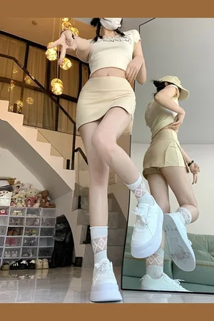 HERE&NOW Women Straight Above Knee Skirts