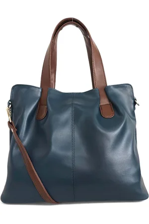 Mast & Harbour PU Shopper Shoulder Bag with Tasselled