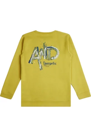 CAVIO Boys Round Neck Pullover Cotton Sweatshirt