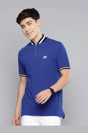 Aeropostale Mandarin Collar Pure Cotton T-shirt