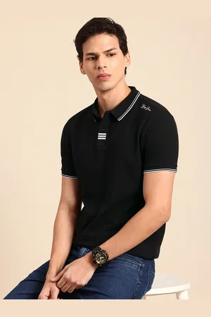 Being Human Polo Collar Pure Cotton T-shirt