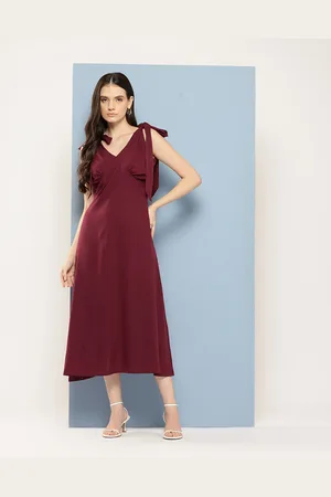 Chemistry Crepe Empire Midi Dress