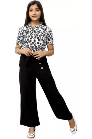 BAESD Girls Printed Top with Trousers