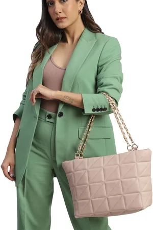 MINI WESST Structured Shoulder Bag with Quilted