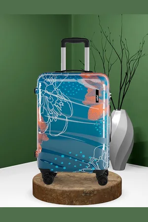 Safari Serene Printed Hard-Sided Medium Trolley Bag