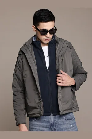 Roadster The Lifestyle Co. Multi-Functional Padded Jacket with Detachable Hood