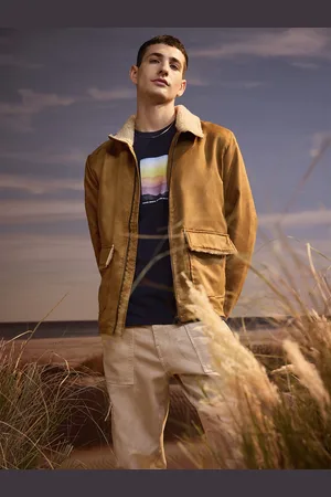 Mast & Harbour Suede Finish Faux Fur Tailored Jacket