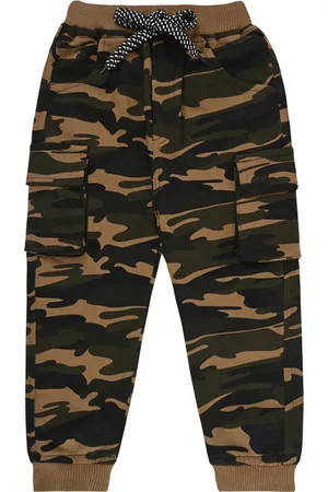 Wish Karo Boys Mid-Rise Cotton Jogger Jeans