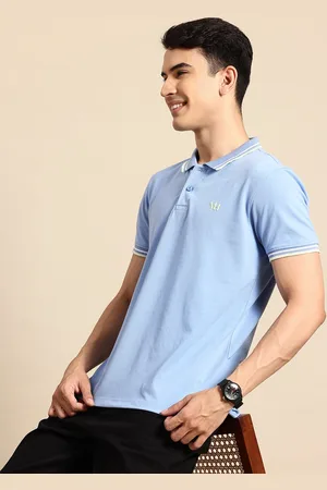 Mast & Harbour Men Polo Collar T-shirt