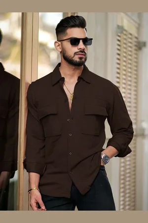 Maniac Men Comfort Opaque Casual Shirt