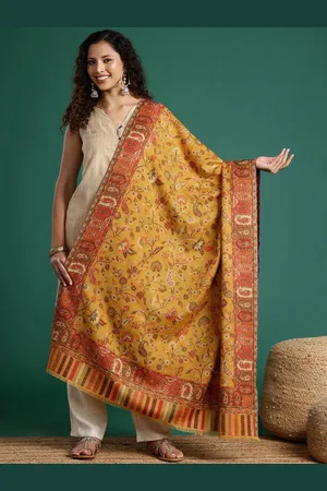 Sangria Floral Printed Shawl