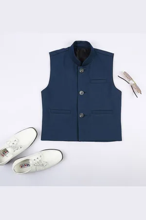 YK Boys Sleeveless Nehru Jackets