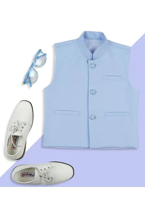 YK Boys Sleeveless Nehru Jackets