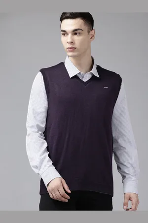 Park Avenue Reversible V-Neck Sweater Vest
