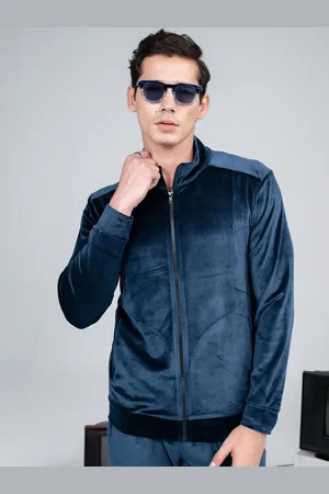 EDRIO Men Henley Neck Long Sleeves Sweatshirt