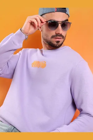 WROGN Men Graphic Printed Round Neck Sweatshirt