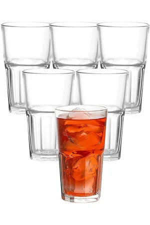 Ocean Transparent 6 Pieces Bar Glass 390 ml