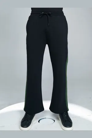 EDRIO Men Colourblocked Bootcut Track Pants