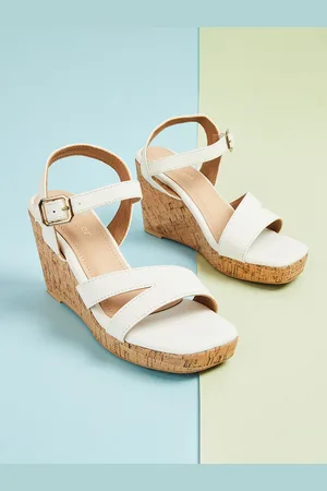 Lifestyle Colourblocked Wedge Sandal Heels