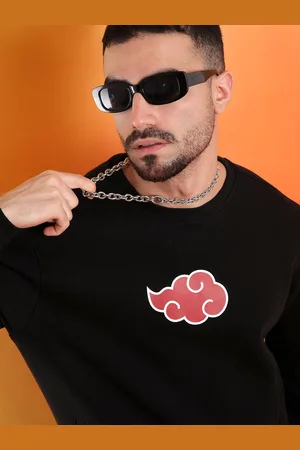 WROGN Men Graphic Printed Round Neck Sweatshirt